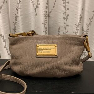 Marc by Marc Jacobs Beige Leather Crossbody Bag